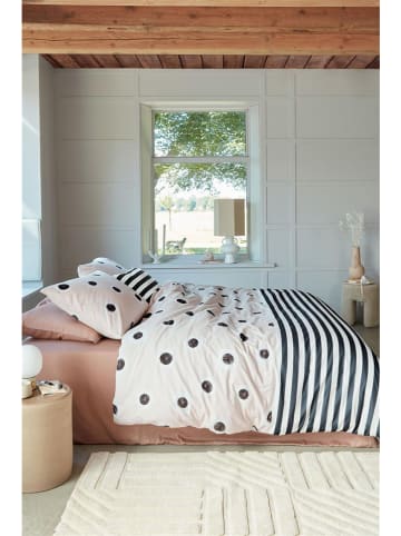 Beddinghouse Bettwäsche-Set "Stripe and Eye" in Creme/ Schwarz