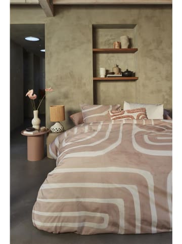 Beddinghouse Beddengoedset "Tribe" lichtroze/wit