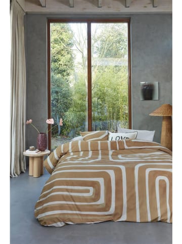 Beddinghouse Bettwäsche-Set "Tribe" in Beige/ Braun