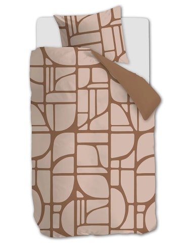 Beddinghouse Bettwäsche-Set ''Bold Shapes'' in Beige/ Hellbraun
