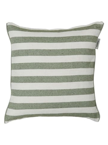 Beddinghouse Kussen ''Bold'' groen/crème - (L)45 x (B)45 cm