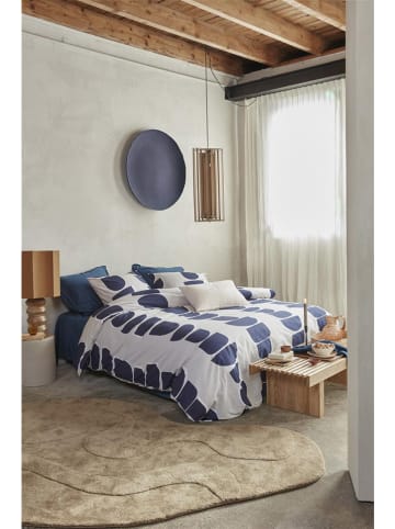 Beddinghouse Komplet pościeli "Moons" w kolorze szaro-niebieskim