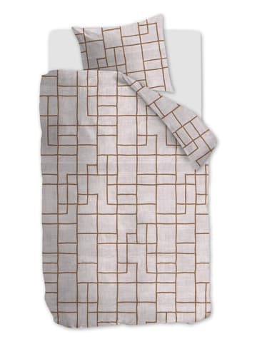 Beddinghouse Beddengoedset "Pojagi" wit/beige