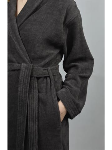 Beddinghouse Bademantel in Anthrazit