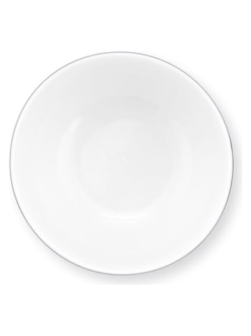 New Edition Miska "Tie-Dye" w kolorze niebiesko-białym - Ø 15 cm