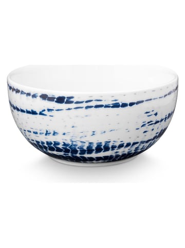 New Edition Schüssel ''Tie-Dye'' in Blau/ Weiß - Ø 20,5 cm
