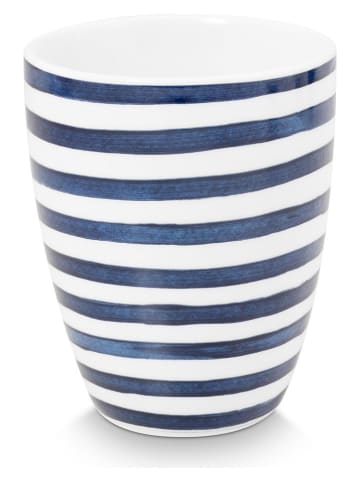 New Edition Kubki (4 szt.) "Tie-Dye" w kolorze niebiesko-białym - 425 ml