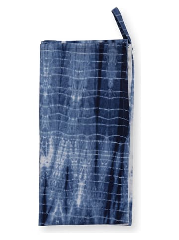 New Edition 2er-Set: Geschirrtücher ''Tie-Dye'' in Blau - (L)60 x (B)60 cm