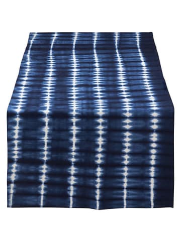 New Edition Tischläufer ''Tie-Dye'' in Blau - (L)180 x (B)60 cm