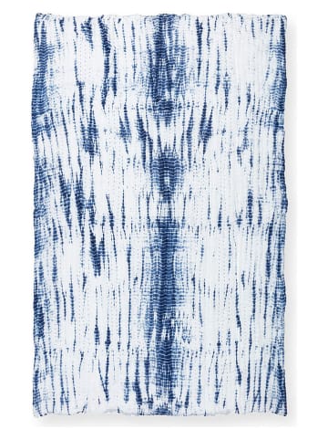New Edition Pled "Tie-Dye" w kolorze biało-niebieskim - 170 x 130 cm