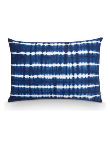 New Edition Kissen ''Tie-Dye'' in Blau/ Weiß - (L)50 x (B)70 cm