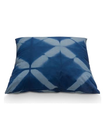New Edition Kissen ''Tie-Dye'' in Blau - (L)60 x (B)60 cm