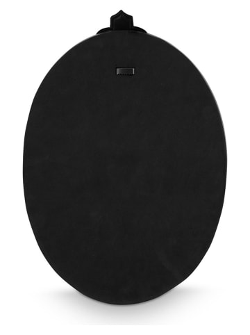 New Edition Lustro ścienne w kolorze czarnym - 56 x 35 cm