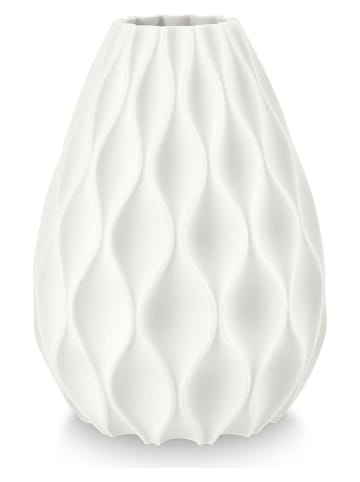 New Edition Vase in Weiß - (H)28,5 x Ø 20 cm