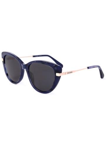 Escada Damen-Sonnenbrille in Schwarz/ Gold