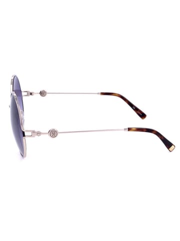 Escada Damskie okulary przeciwsłoneczne w kolorze złoto-niebieskim