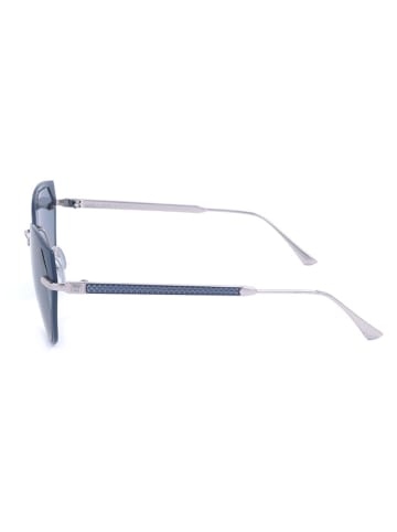 Escada Damskie okulary przeciwsłoneczne w kolorze srebrno-niebieskim