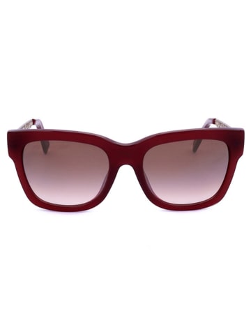 Escada Dameszonnebril bordeaux/goudkleurig