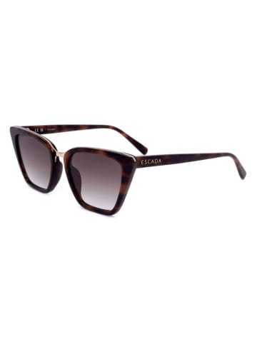 Escada Damen-Sonnenbrille in Braun/ Hellbraun
