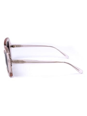 Escada Damskie okulary przeciwsłoneczne w kolorze jasnoróżowo-czarnym