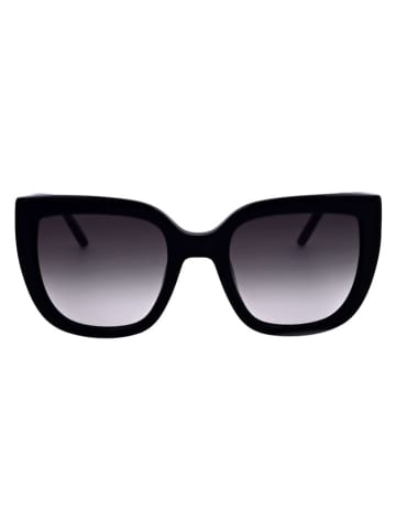 Escada Damskie okulary przeciwsłoneczne w kolorze czarno-granatowym