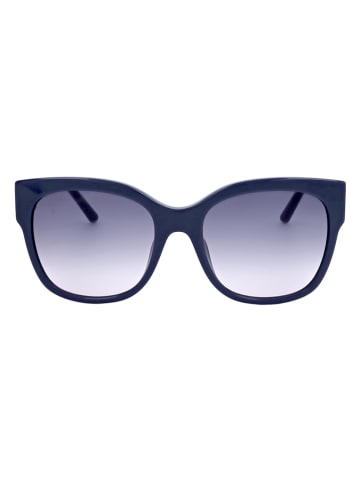 Escada Dameszonnebril donkerblauw-goudkleurig/blauw