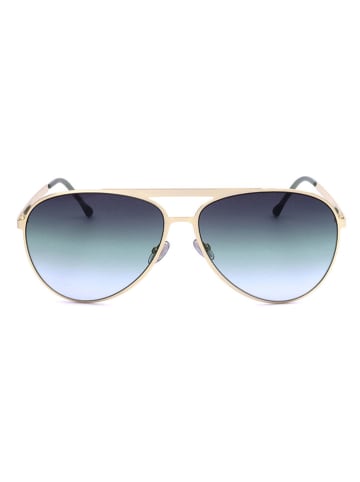 ISABEL MARANT ÉTOILE Damen-Sonnenbrille in Gold/ Hellblau