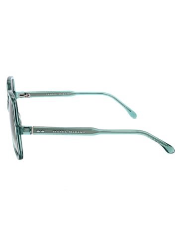 ISABEL MARANT ÉTOILE Damskie okulary przeciwsłoneczne w kolorze turkusowo-zielonym