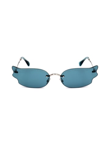 Jimmy Choo Damen-Sonnenbrille in Blau-Silber
