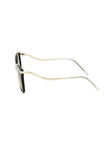 Jimmy Choo Damen-Sonnenbrille in Gold-Braun/ Beige