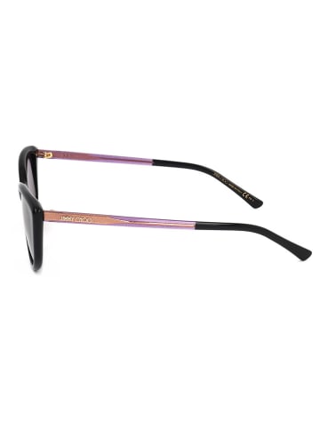 Jimmy Choo Damskie okulary przeciwsłoneczne w kolorze czarno-fioletowym