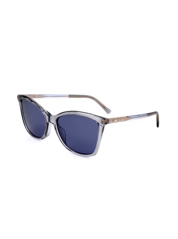 Jimmy Choo Damen-Sonnenbrille in Transparent/ Blau