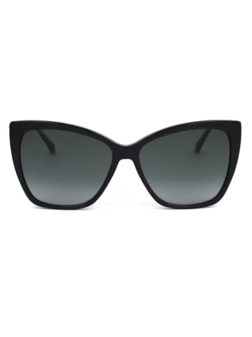 Jimmy Choo Damen-Sonnenbrille in Schwarz/ Gold