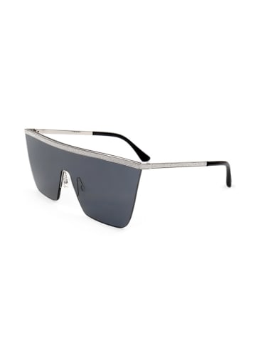 Jimmy Choo Damen-Sonnenbrille in Silber/ Dunkelblau