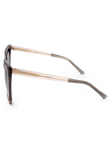 Jimmy Choo Damskie okulary przeciwsłoneczne w kolorze szaro-granatowym