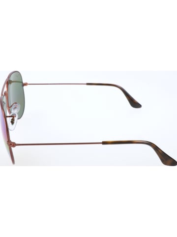 Ray Ban Męskie okulary przeciwsłoneczne w kolorze jasnoróżowym