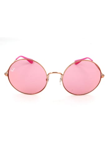 Ray Ban Dameszonnebril goudkleurig/lichtroze