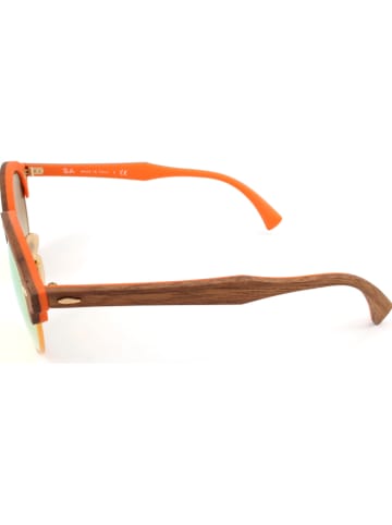 Ray Ban Damen-Sonnenbrille in Braun/ Orange