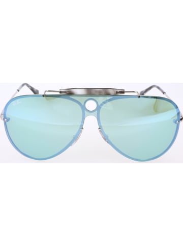 Ray Ban Unisex-Sonnenbrille in Silber