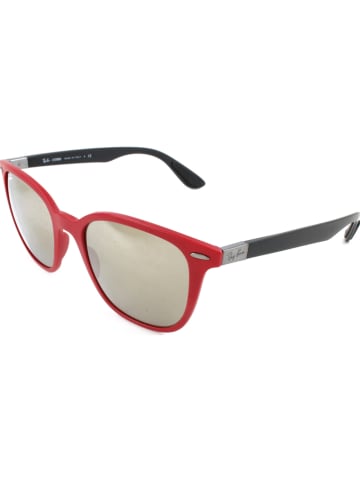 Ray Ban Dameszonnebril rood-zwart/grijs