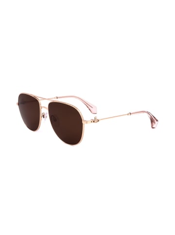 Vivienne Westwood Damen-Sonnenbrille in Braun/ Gold