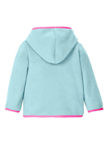 First Instinct by Killtec Fleece vest "Fios 3" lichtblauw/roze