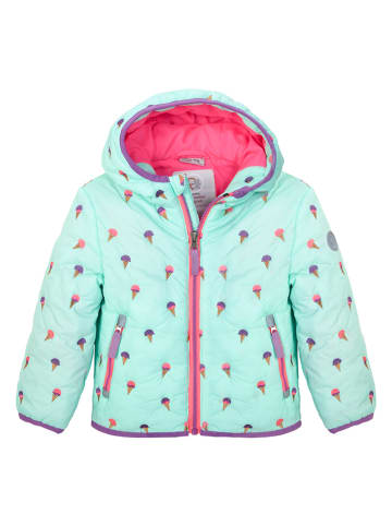 First Instinct by Killtec Doorgestikte jas "Fios 17" lichtblauw