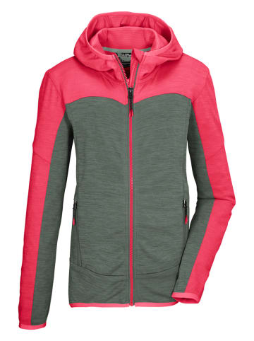 Killtec Fleece vest "Kos 167" roze/antaciet