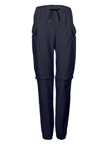 Killtec Spodnie funkcyjne Zipp-Off "Kos" w kolorze granatowym