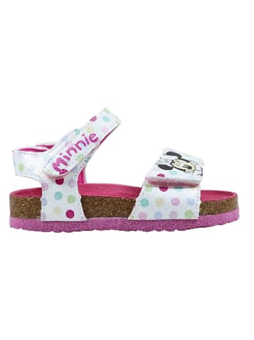 Disney Minnie Mouse Sandalen "Disney Minnie Mouse" wit/meerkleurig
