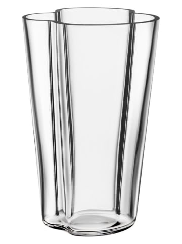 Moomin Vase "Aalto" in Transparent - (H)22 cm