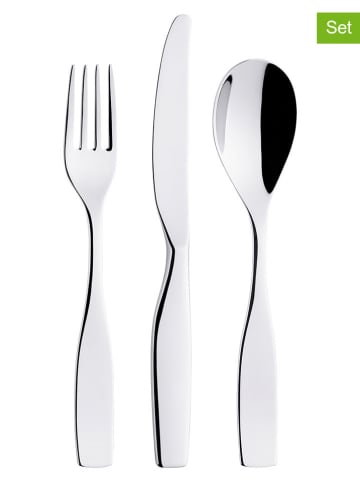 iittala 12tlg. Besteck-Set ''Citterio'' in Silber