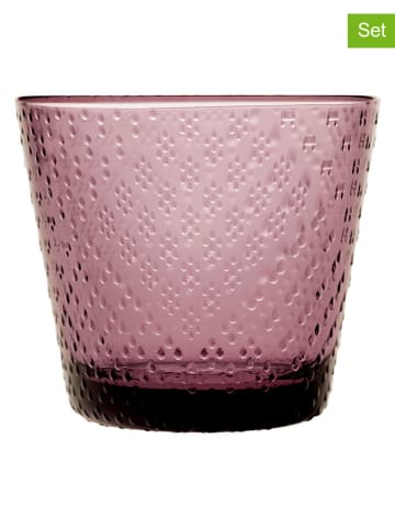 iittala Szklanki (2 szt.) "Tundra" w kolorze jasnoróżowym - 290 ml