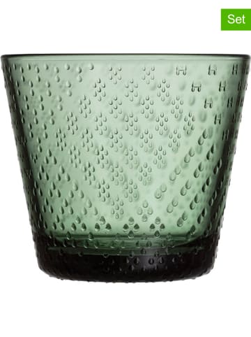 iittala Szklanki (2 szt.) "Tundra" w kolorze zielonym - 290 ml